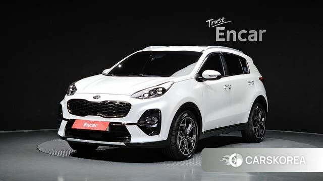 Kia Sportage The Bold 2019 Белый из Кореи