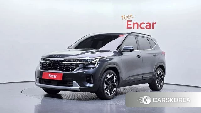 Kia The New Seltos 2022 Серый из Кореи