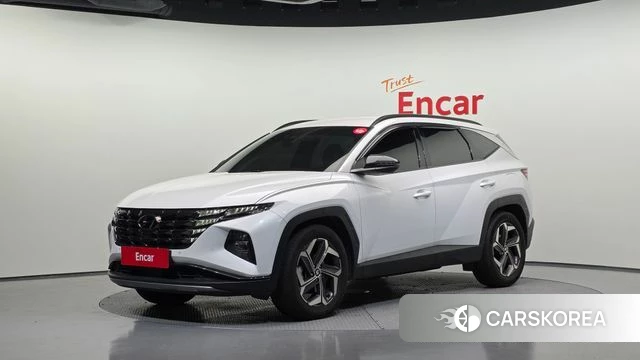 Hyundai Tucson (NX4) 2021 Белый из Кореи
