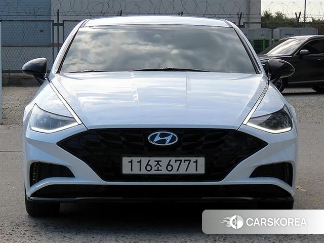 Hyundai Sonata (DN8) 2023 Белый из Кореи