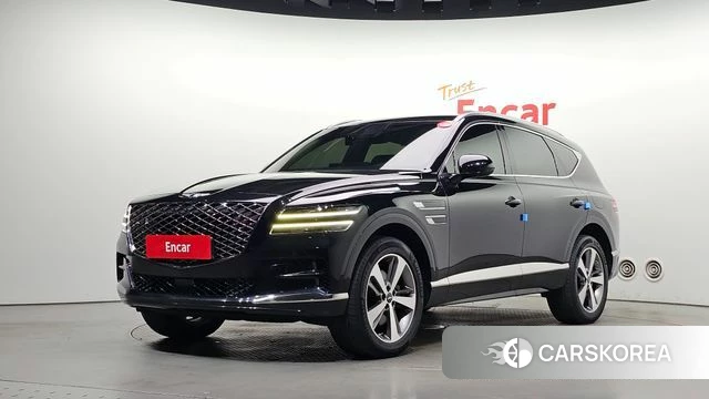 Genesis GV80 2021 Черный из Кореи