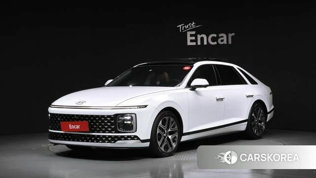 Hyundai Grandeur (GN7) 2023 Белый из Кореи