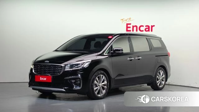Kia The New Carnival 2019 Черный из Кореи