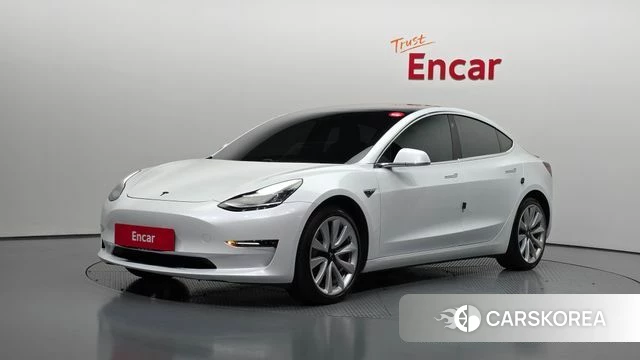 Tesla Model 3 2020 Белый из Кореи