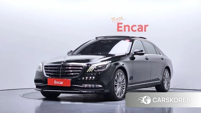 Mercedes-Benz S-Class W222 2019 Черный из Кореи