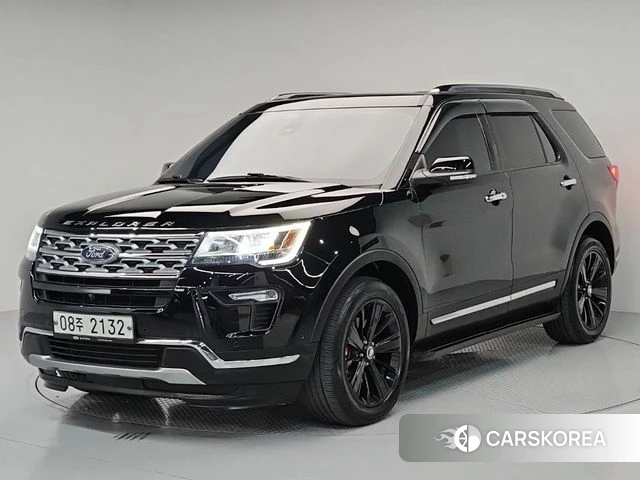 Ford Explorer 2018 Черный из Кореи