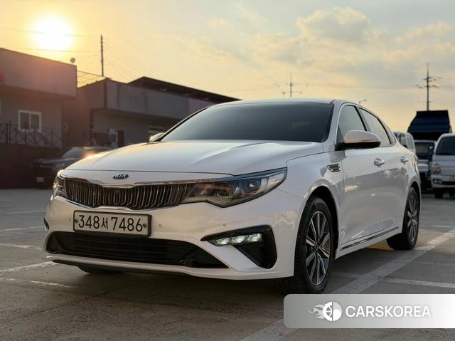 Kia K5 3rd generation 2019 Белый из Кореи