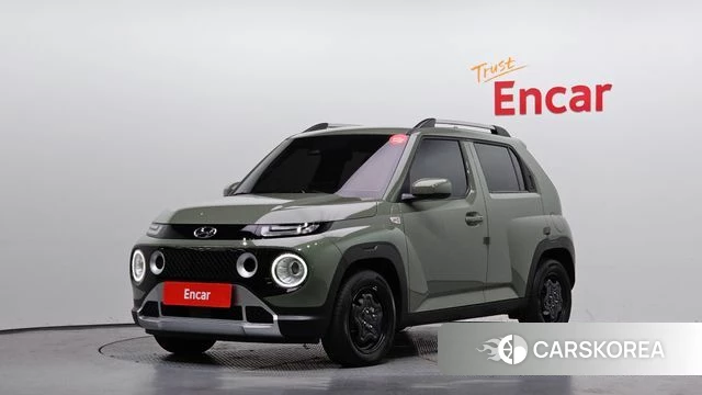 Hyundai Casper 2023 Темно-зеленый из Кореи