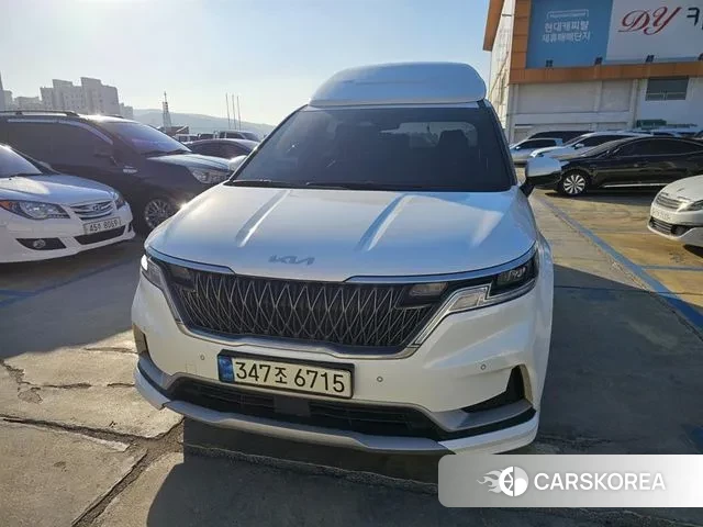 Kia Carnival 4th generation 2021 Белый из Кореи