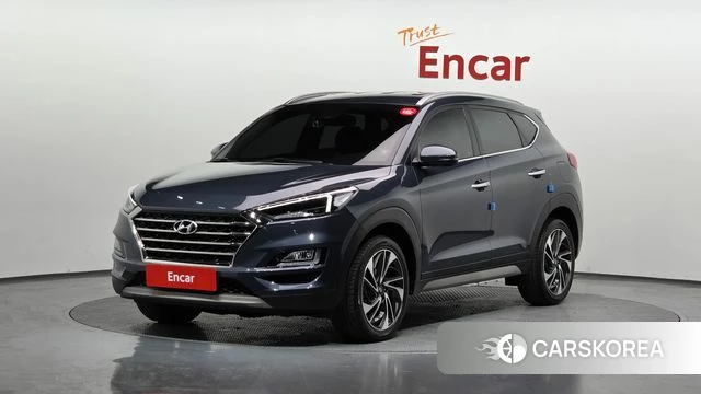 Hyundai All New Tucson 2018 Синий из Кореи