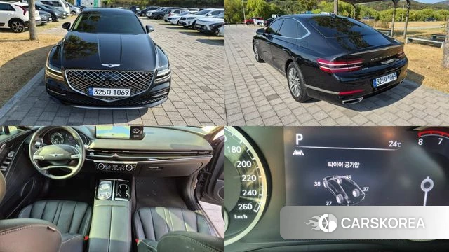 Genesis G80 (RG3) 2020 Черный из Кореи
