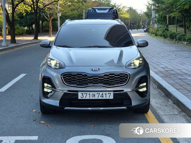 Kia Sportage The Bold 2019 Серебристо-серый из Кореи