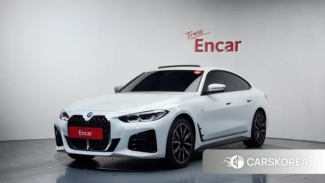 BMW 4 Series (G22) 2023 Белый из Кореи