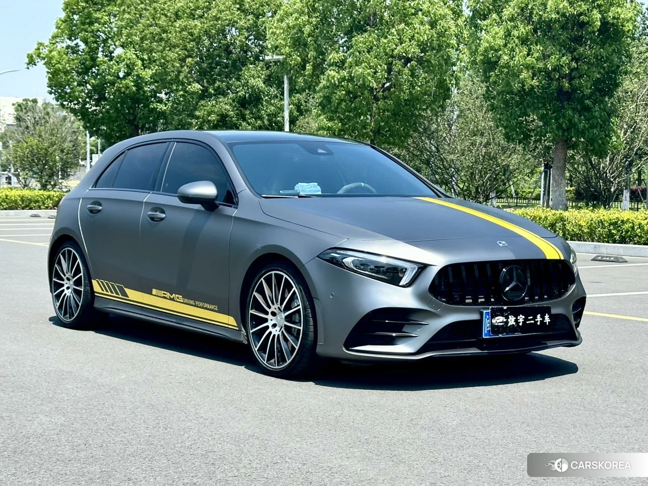 Mercedes-Benz AMG A-Class 2021 Темно-серый из Китая