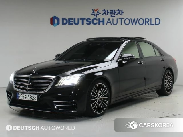 Mercedes-Benz S-Class W222 2018 Черный из Кореи