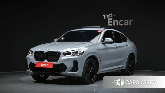 BMW X4 (G02) 2025 Светло-серебряный цвет из Кореи