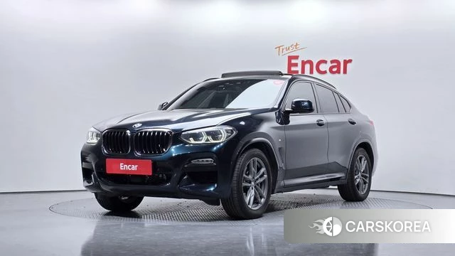 BMW X4 (G02) 2019 Синий из Кореи