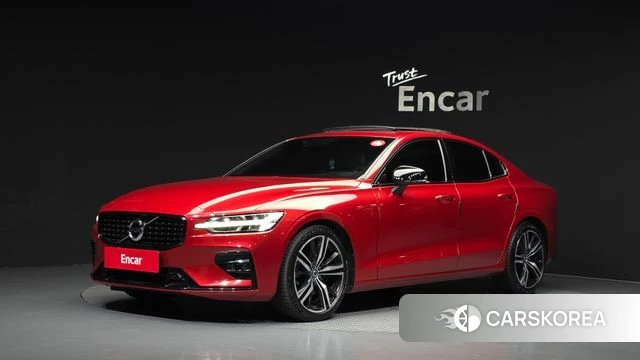 Volvo S60 3rd generation 2022 Красный из Кореи