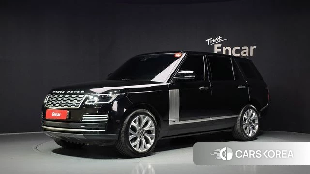 Land Rover Range Rover 4th Generation 2019 Черный из Кореи