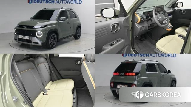 Hyundai The New Casper 2025 Темно-зеленый из Кореи