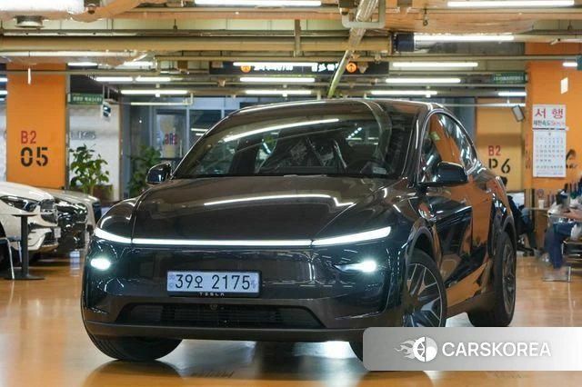 Tesla Model Y 2026 Серый из Кореи