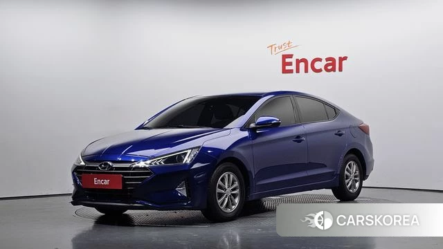 Hyundai The New Avante AD 2019 Синий из Кореи
