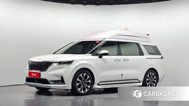 Kia Carnival 4th generation 2021 Белый из Кореи