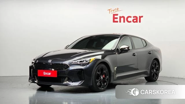 Kia Stinger 2018 Черный из Кореи