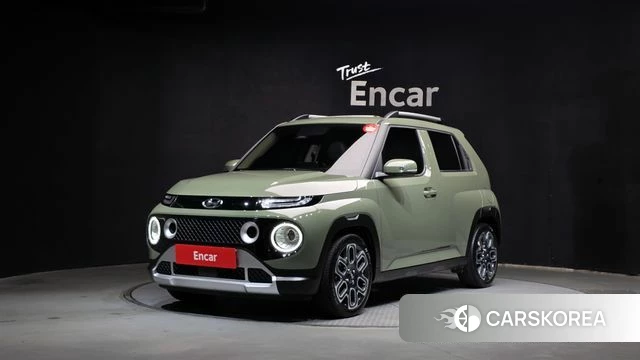 Hyundai Casper 2022 Темно-зеленый из Кореи