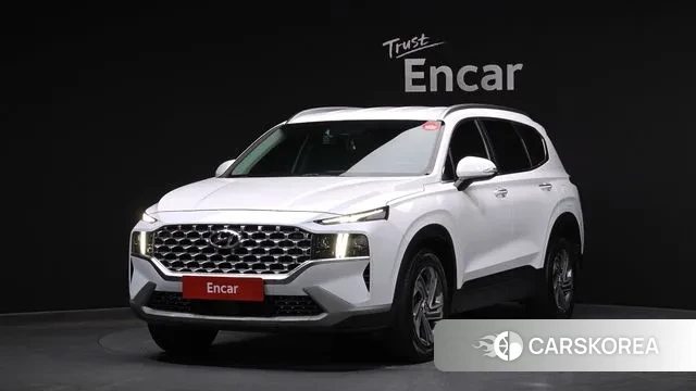 Hyundai The New Santa Fe 2021 Белый из Кореи
