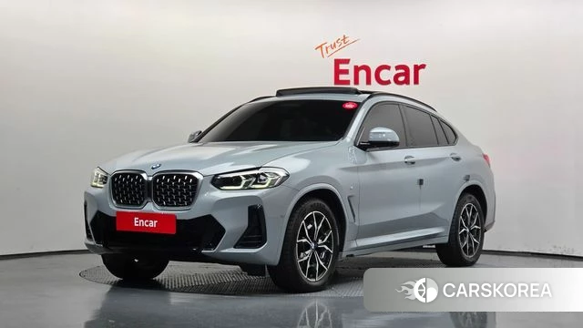 BMW X4 (G02) 2023 Серебристо-серый из Кореи