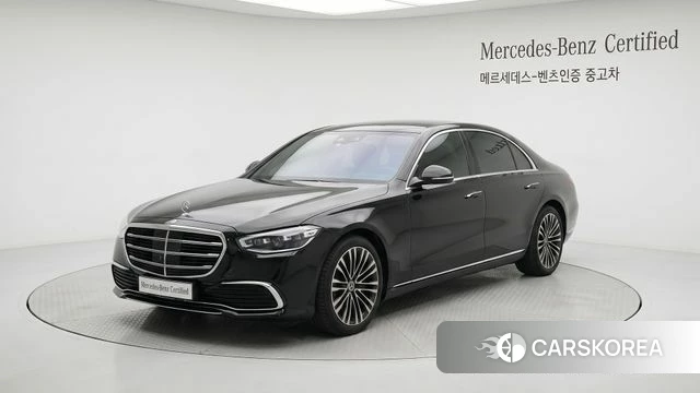 Mercedes-Benz S-Class W223 2023 Черный из Кореи