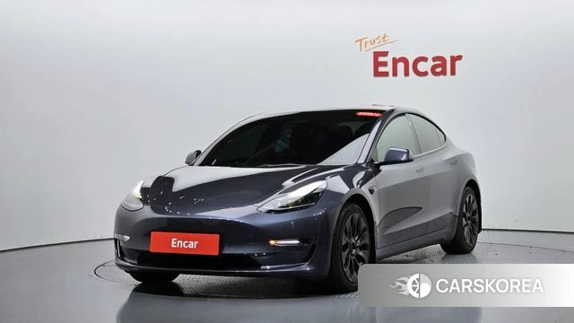Tesla Model 3 2022 Серый из Кореи