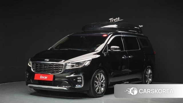 Kia The New Carnival 2019 Черный из Кореи
