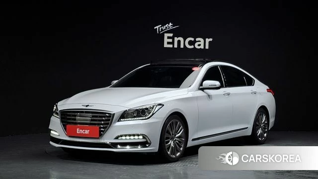 Genesis G80 2018 Белый из Кореи
