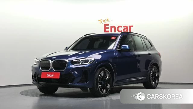 BMW iX3 2024 Синий из Кореи