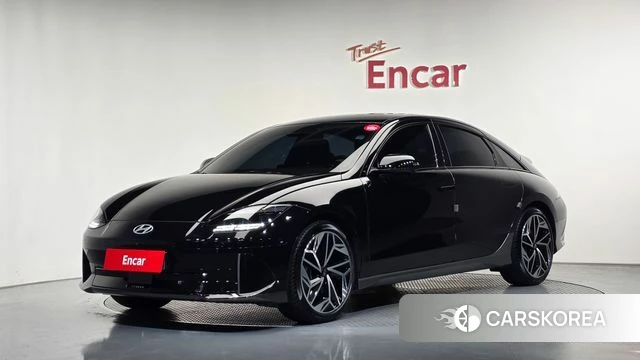 Hyundai Ionic 6 2022 Черный из Кореи