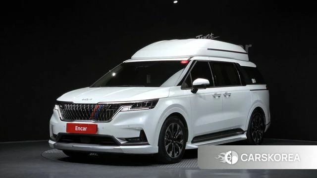 Kia Carnival 4th generation 2023 Белый из Кореи