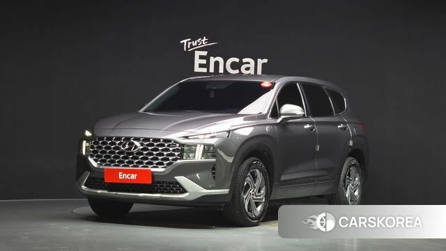 Hyundai The New Santa Fe 2020 Серый из Кореи