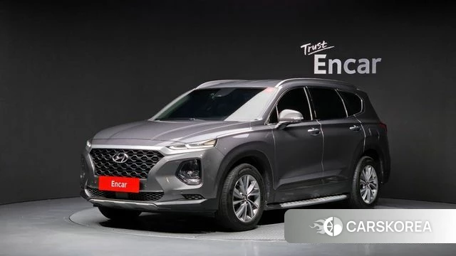 Hyundai Santa Fe TM 2018 Серый из Кореи