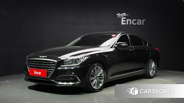 Genesis G80 2018 Черный из Кореи