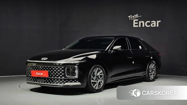 Hyundai Grandeur (GN7) 2023 Черный из Кореи