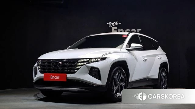 Hyundai Tucson (NX4) 2023 Белый из Кореи
