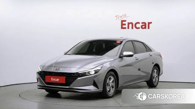 Hyundai The New Avante (CN7) 2025 Серебристо-серый из Кореи