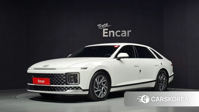 Hyundai Grandeur Hybrid (GN7) 2023 Белый из Кореи