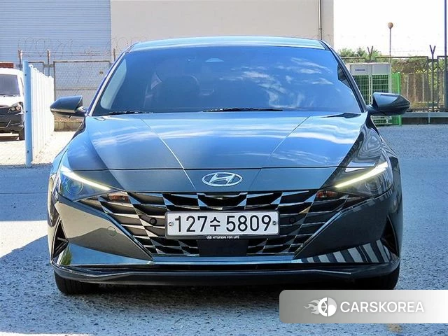 Hyundai Avante (CN7) 2020 Серый из Кореи