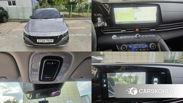 Hyundai Avante (CN7) 2020 Серый из Кореи
