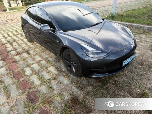 Tesla Model 3 2022 Серый из Кореи