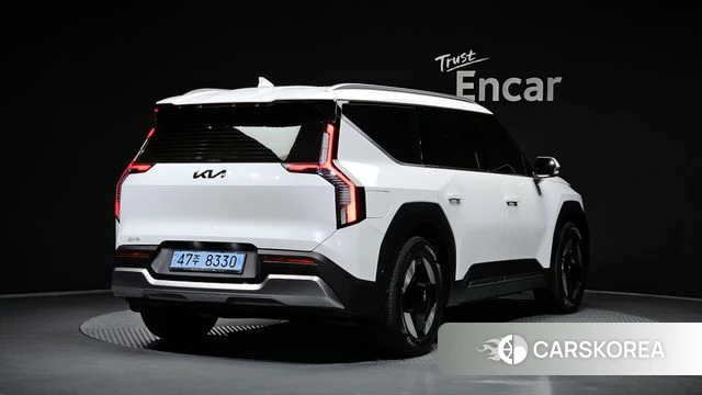 Kia EV9 2023 Белый из Кореи