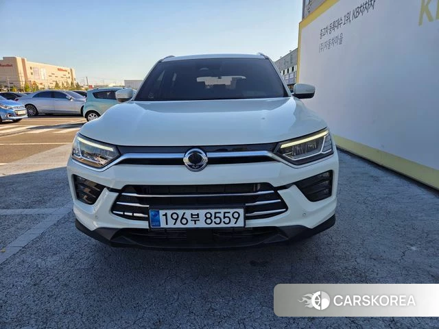 Ssangyong Beautiful Korando 2024 Белый из Кореи